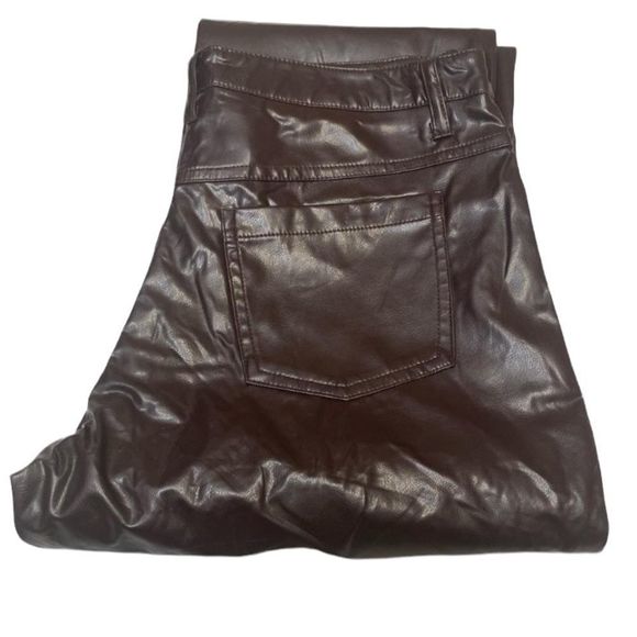 Vintage ‘90’s T.E.A. Faux Leather Jean Style Pants - Picture 1 of 4